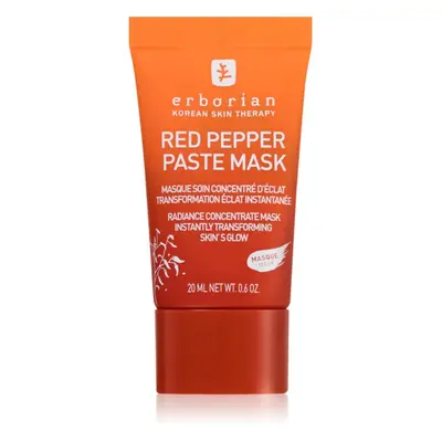 Erborian Red Pepper mascarilla facial iluminadora