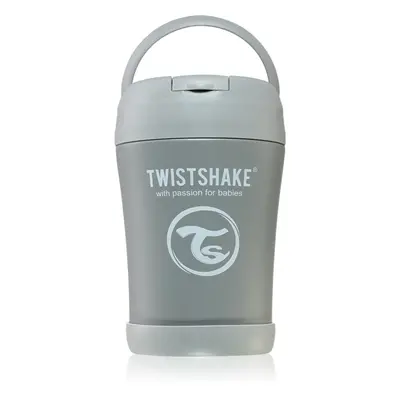 Twistshake Stainless Steel Food Container Grey termo para la comida