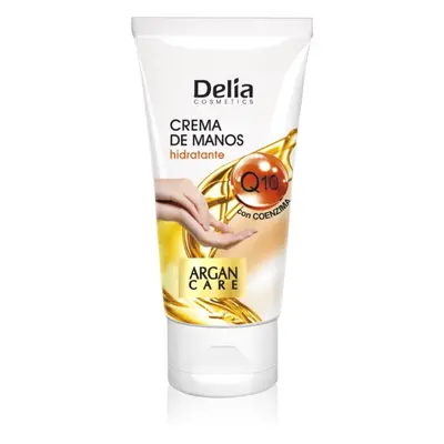 Delia Cosmetics Argan Care crema hidratante para manos con aceite de argán