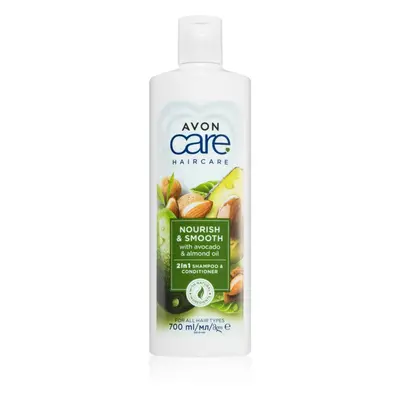 Avon Care Nourish & Smooth champú y acondicionador en con efecto nutritivo