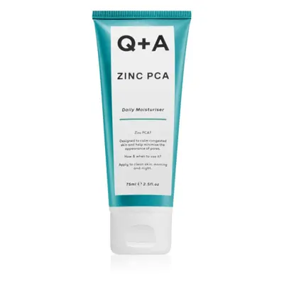 Q+A Zinc PCA crema facial reafirmante para alisar la piel y minimizar los poros