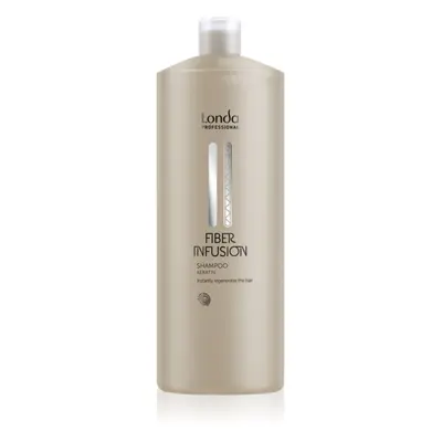 Londa Professional Fiber Infusion Shampoo champú suave para cabello teñido y dañado