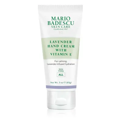 Mario Badescu Lavender Hand Cream crema hidratante para manos con vitamina E