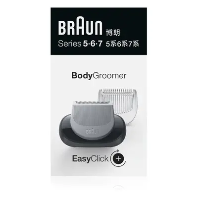 Braun Body Groomer 5/6/7 cortapelos para todo el cuerpo cabezal de afeitadora de repuesto