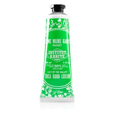 Institut Karité Paris Lily Of The Valley So Chic crema nutritiva para manos con manteca de karit