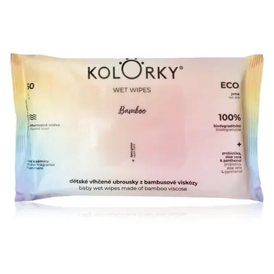 Kolorky Wet Wipes Bamboo toallitas húmedas para niños