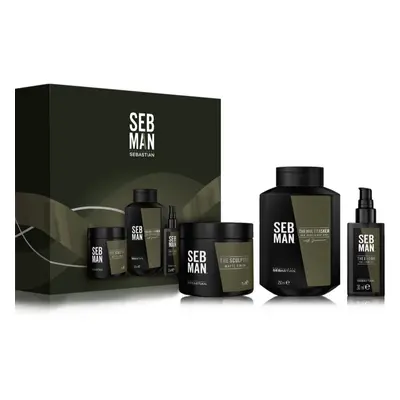 Sebastian Professional SEB MAN lote de regalo para cabello, barba y cuerpo para hombre