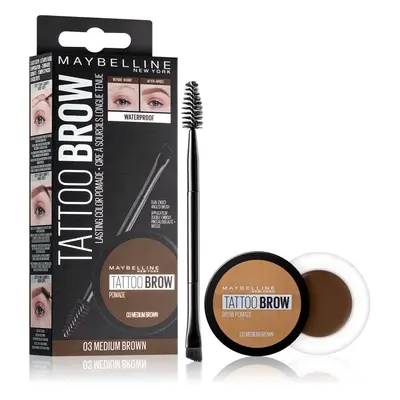 MAYBELLINE NEW YORK Tattoo Brow pomada en gel para cejas tono Taupe 3.5 ml