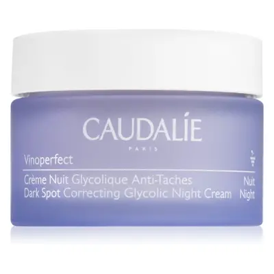 Caudalie Vinoperfect crema de noche contra problemas de pigmentación