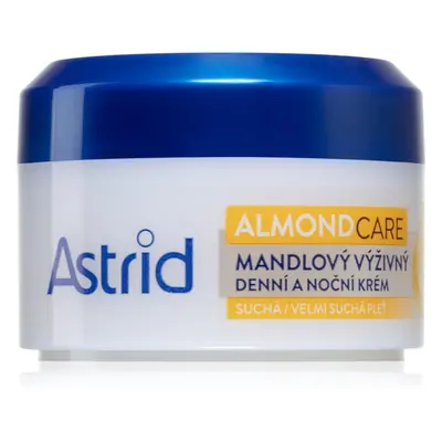 Astrid Nutri Skin crema de manos nutritiva con aceite de almendras para pieles secas y muy secas