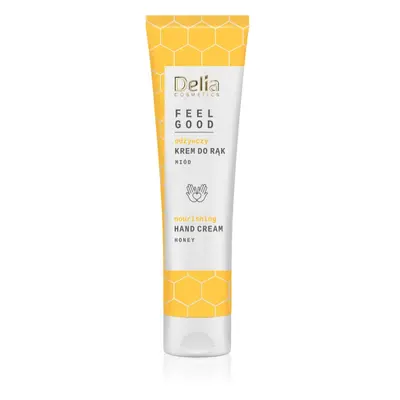 Delia Cosmetics Feel Good crema nutritiva para manos con miel