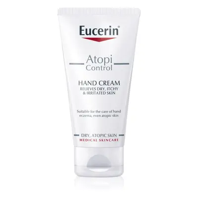 Eucerin AtopiControl crema de manos para pieles secas y atópicas con extracto de avena