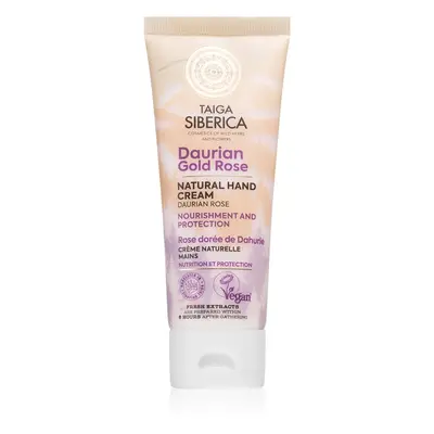 Natura Siberica Taiga Siberica Daurian Gold Rose crema nutritiva para manos