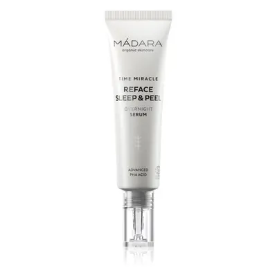 Mádara Time Miracle Reface Sleep & Peel sérum exfoliante de noche suave con efecto rejuvenecedor