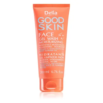 Delia Cosmetics Good Skin gel limpiador hidratante para el rostro