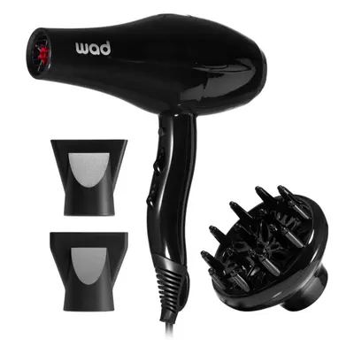 Wad Gyro Hair Dryer secador de pelo Black