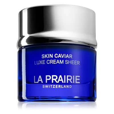 La Prairie Skin Caviar Luxe Cream Sheer crema de lujo reafirmante con efecto nutritivo