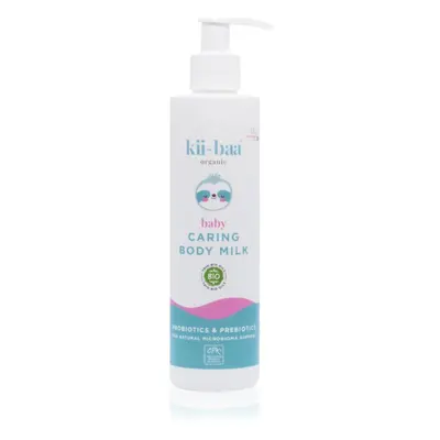 kii-baa® organic Baby Caring Body Milk leche corporal con probióticos y prebióticos para bebé la