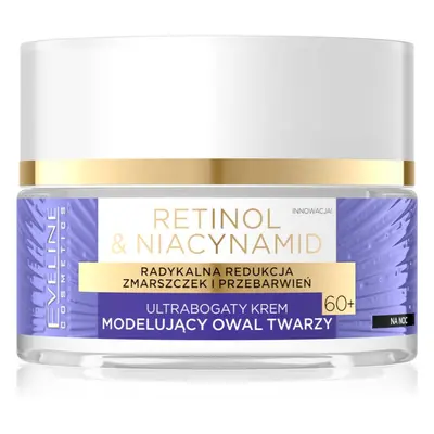 Eveline Cosmetics Retinol & Niacynamid crema de noche renovadora intensa 60+