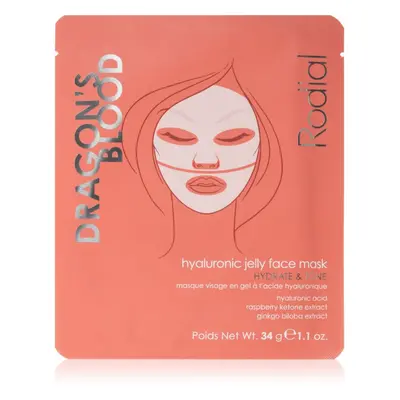 Rodial Dragon's Blood Hyaluronic Jelly Face Mask mascarilla intensiva de hidrogel con ácido hial