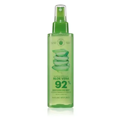 NATURE REPUBLIC Soothing & Moisture Aloe Vera 92% Soothing Gel Mist bruma refrescante con efecto