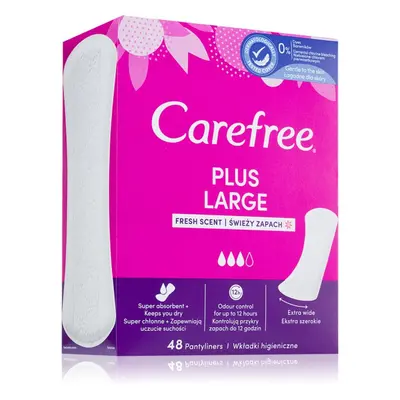 Carefree Plus Large Fresh Scent toallitas íntimas