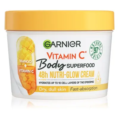 Garnier Body SuperFood crema corporal iluminadora con vitamina C