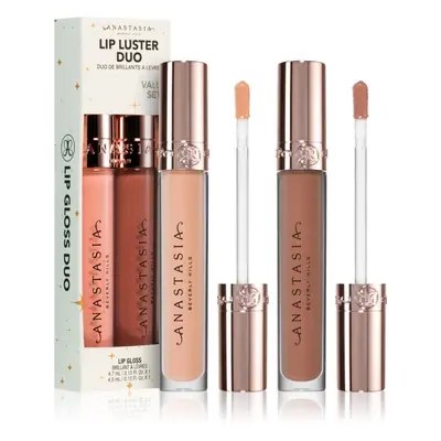 Anastasia Beverly Hills Lip Luster Duo conjunto de brillos labiales tono Guava & Deep Taupe