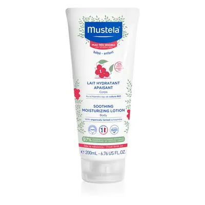 Mustela Bébé leche corporal calmante para bebé lactante