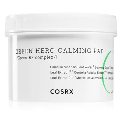 Cosrx One Step Green Hero Calming parches revitalizantes intensivos con efectos calmantes