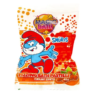 Disney Smurfs pastillas efervescentes con color para el baño Currant