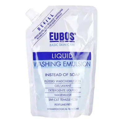 Eubos Basic Skin Care Blue emulsión limpiadora sin perfume Recambio