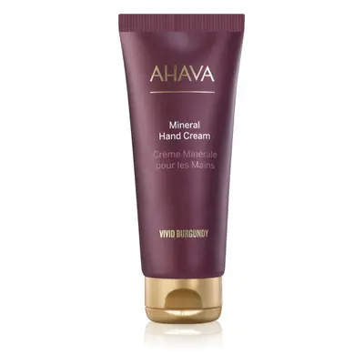 AHAVA Vivid Burgundy crema hidratante para manos con minerales del Mar Muerto