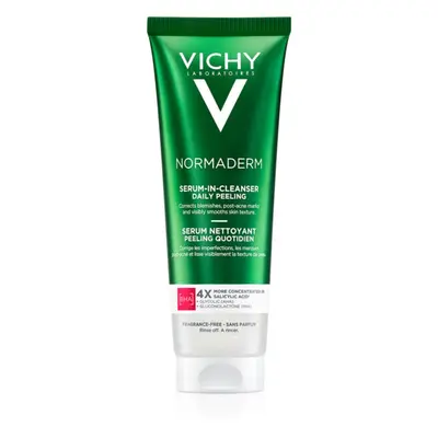 Vichy Normaderm Cleansing exfoliante facial limpiador con ácido salicílico