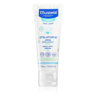 Mustela Bébé Stelatopia crema facial hidratante para bebé lactante