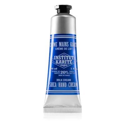 Institut Karité Paris Milk Cream Shea Hand Cream crema hidratante para manos con manteca de kari