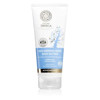 Natura Siberica Active Organics manteca corporal contra la celulitis