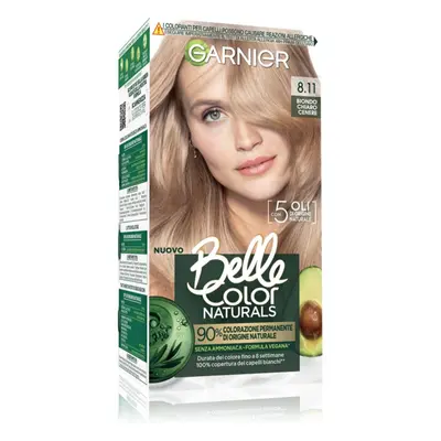 Garnier Belle Color Naturals tinte permanente para cabello tono Biondo Chiaro Cenere (8.11)