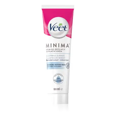 Veet Minima Sensitive Skin crema depilatoria para pieles sensibles aloe vera y vitamina E