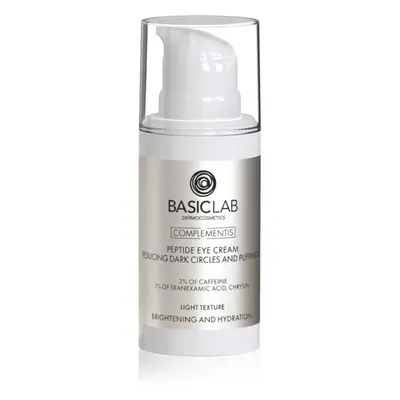 BasicLab Dermocosmetics Complementis crema iluminadora para los ojos antibolsas y antiojeras