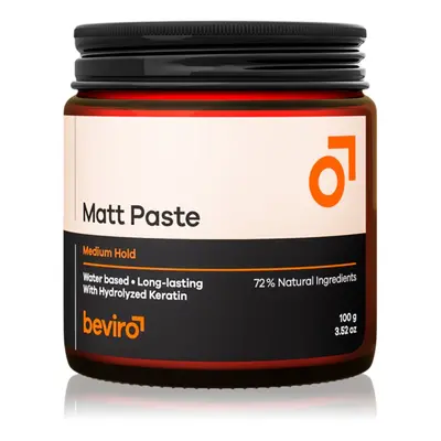 Beviro Matt Paste Medium Hold pasta para cabello Matt