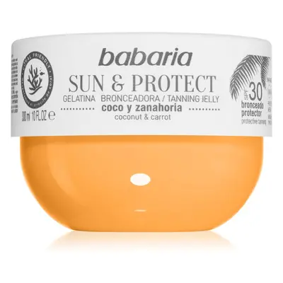 Babaria Tanning Jelly Sun & Protect gel protector SPF