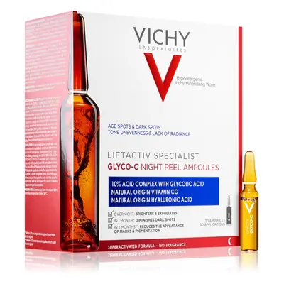 Vichy Liftactiv Specialist Glyco-C Ampollas anti-manchas oscuras para la noche