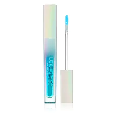 Huda Beauty Silk Balm Icy brillo de labios transparente con efecto volumen con efecto frío tono 