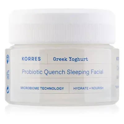 Korres Greek Yoghurt crema de noche nutritiva con probióticos