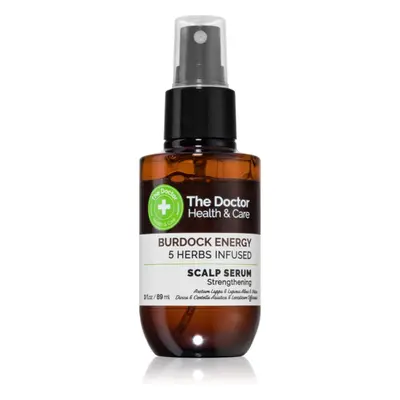 The Doctor Burdock Energy Herbs Infused serum fortificante para cabello maltratado y cuero cabel