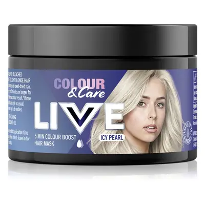 Schwarzkopf LIVE Colour & Care Mascarilla para unificar el color para cabello tono Icy Pearl