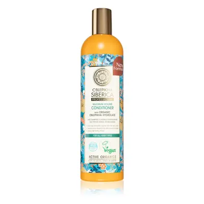 Natura Siberica Oblepikha (Sea-Buckthorn) acondicionador para un volumen máximo del cabello