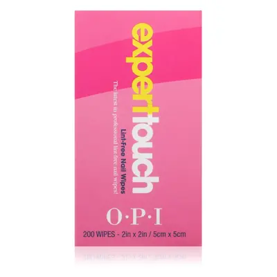 OPI Expert Touch toallitas limpiadoras para uñas y cutículas