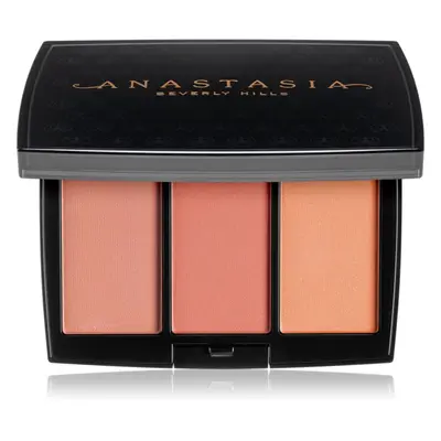 Anastasia Beverly Hills Blush Trio paleta de coloretes tono Peachy Love